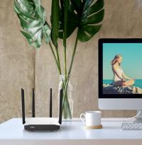 ZYXEL NBG6615 AC1200 DUAL-BAND KABLOSUZ GIGABIT ACCESS POINT/ROUTER 4 ANTEN 4 PORT